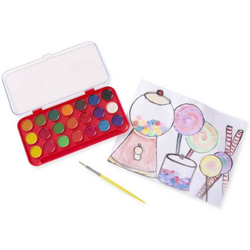 DELUXE WATERCOLOR PAINT SET 