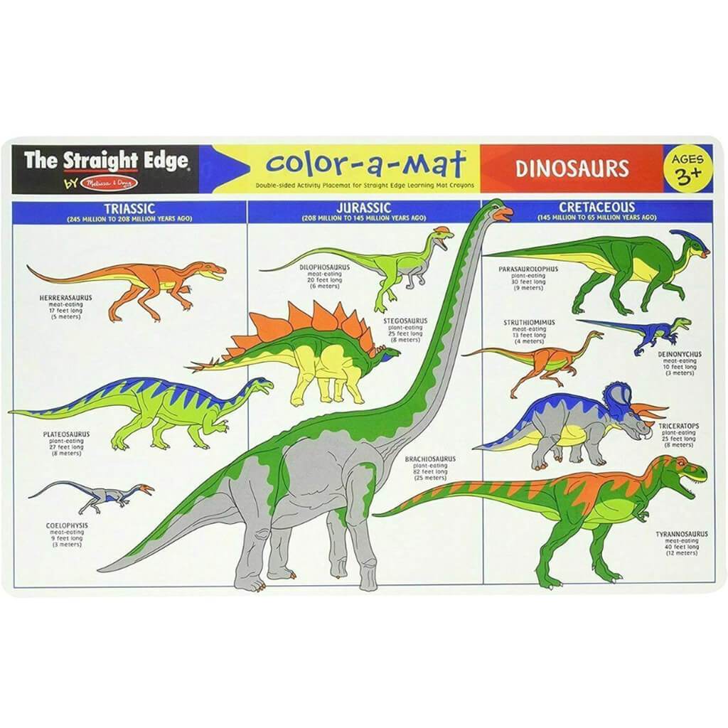 Dinosaurs Color-A Mat