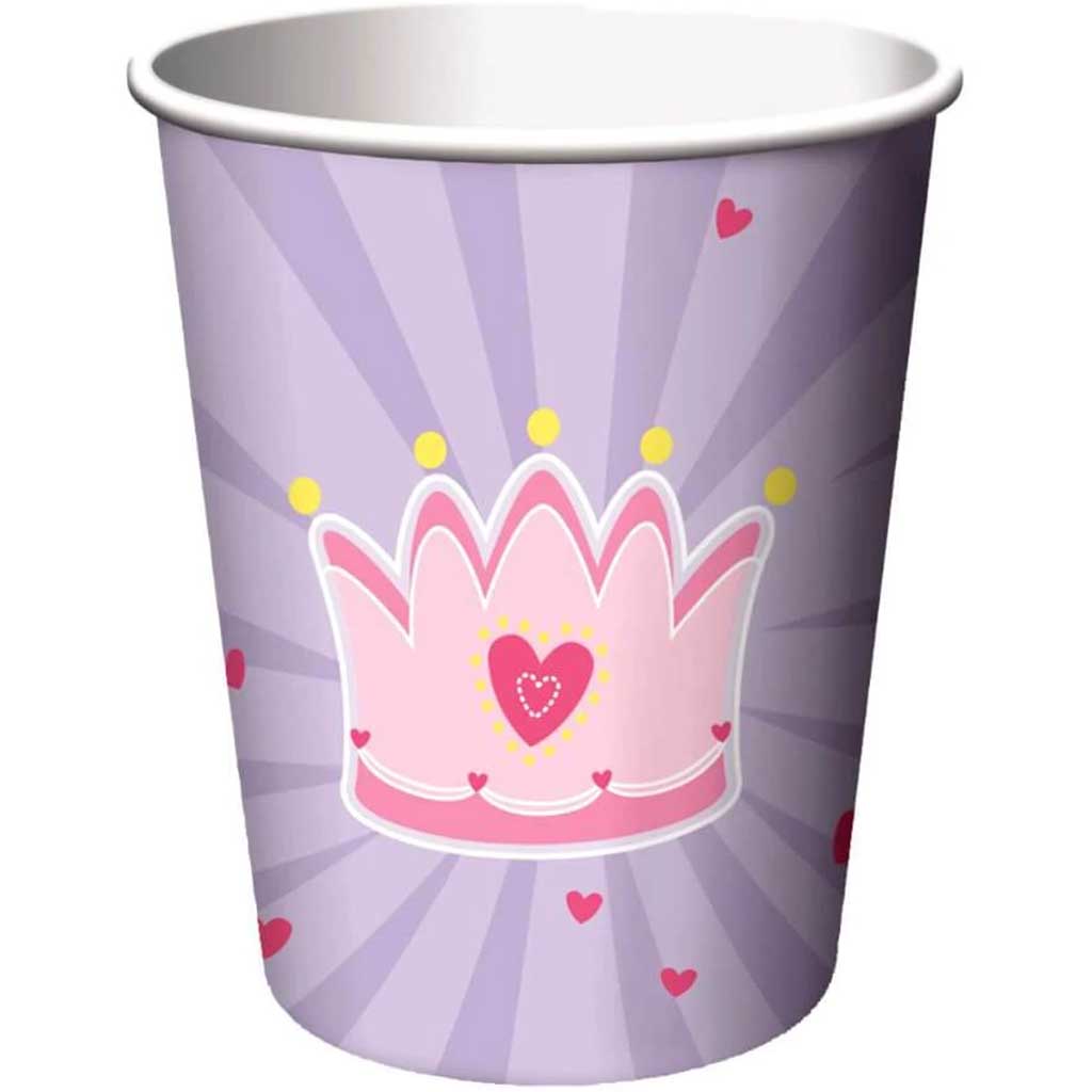 Fairytale Princess, Paper Cups 9oz 