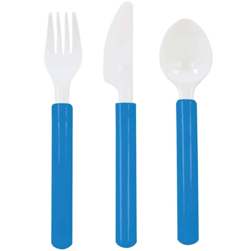 Cutlery Duo 24ct, True Blue 