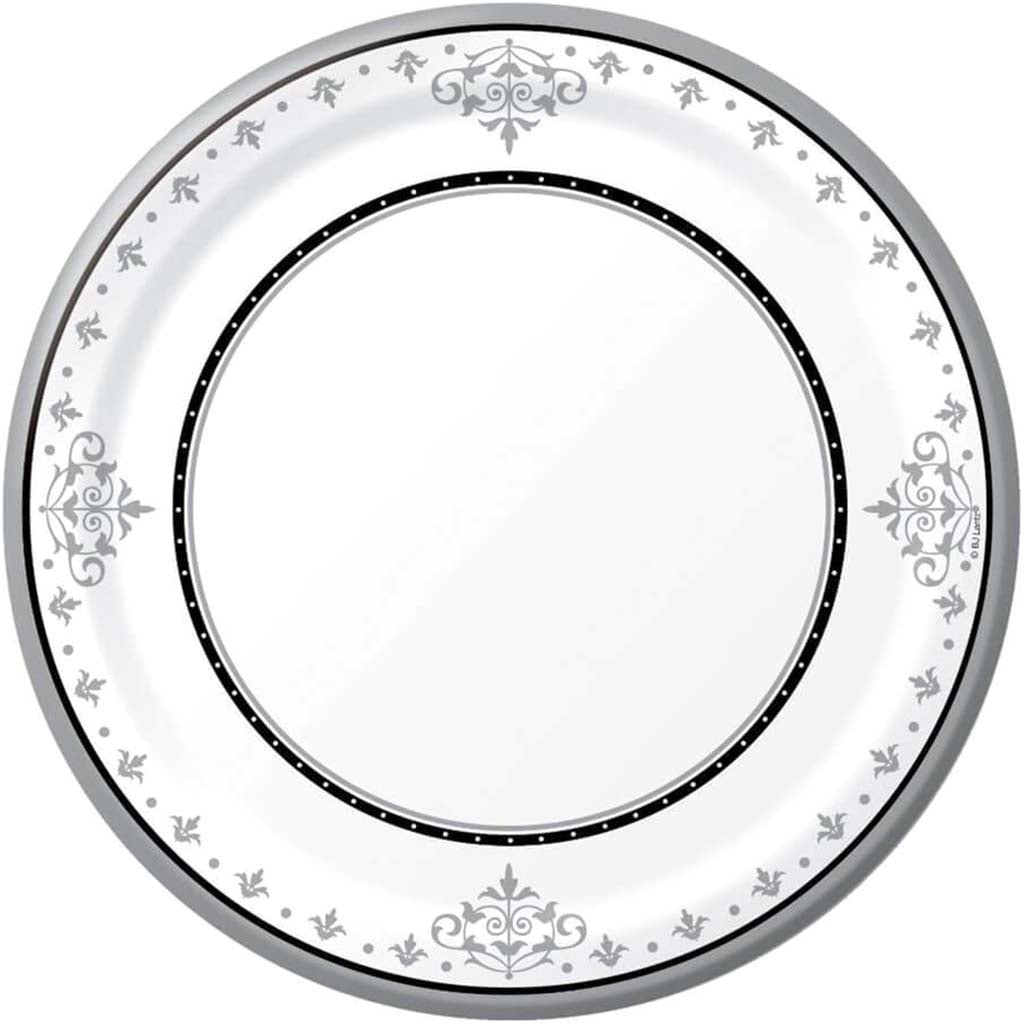 Stafford Silver, Dinner Plates Round 10in 