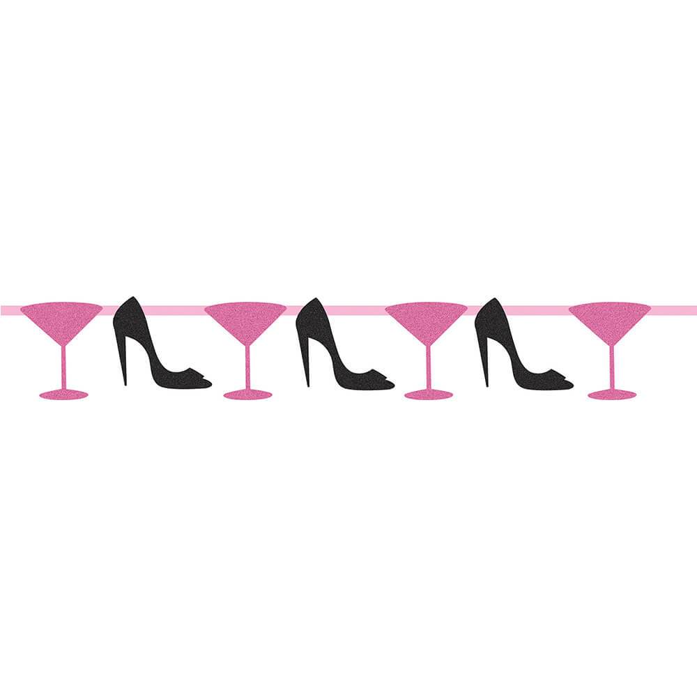 Mini Martini &amp; Heels Garland 