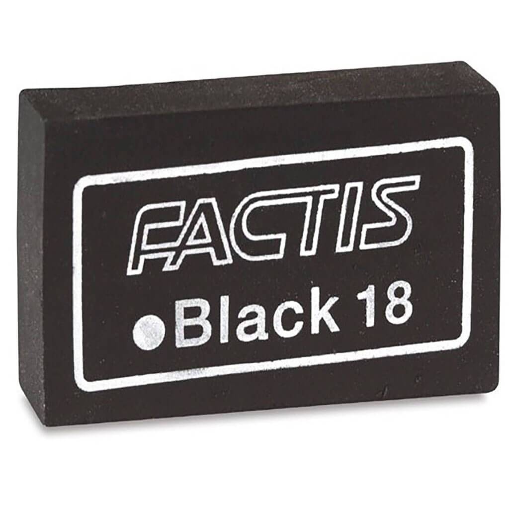 Fractis Soft Eraser Black 18