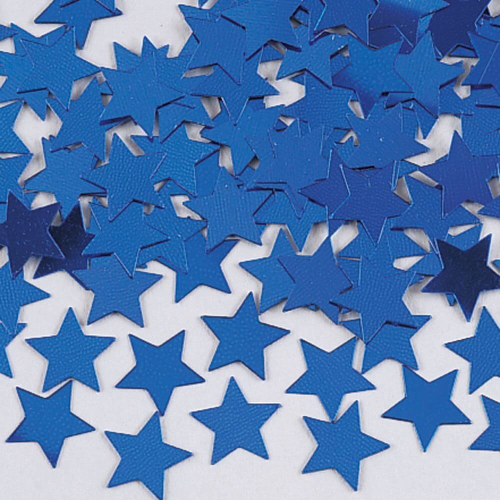 Confetti Star Blue 