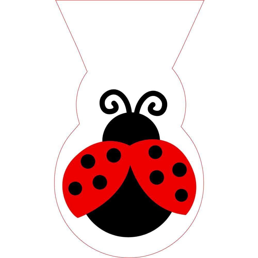 Fancy Ladybug, Cello Bags 12ct 