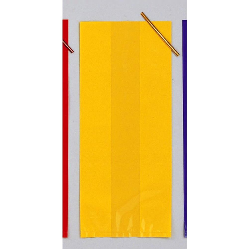 Cello Bags 20ct, Yellow 