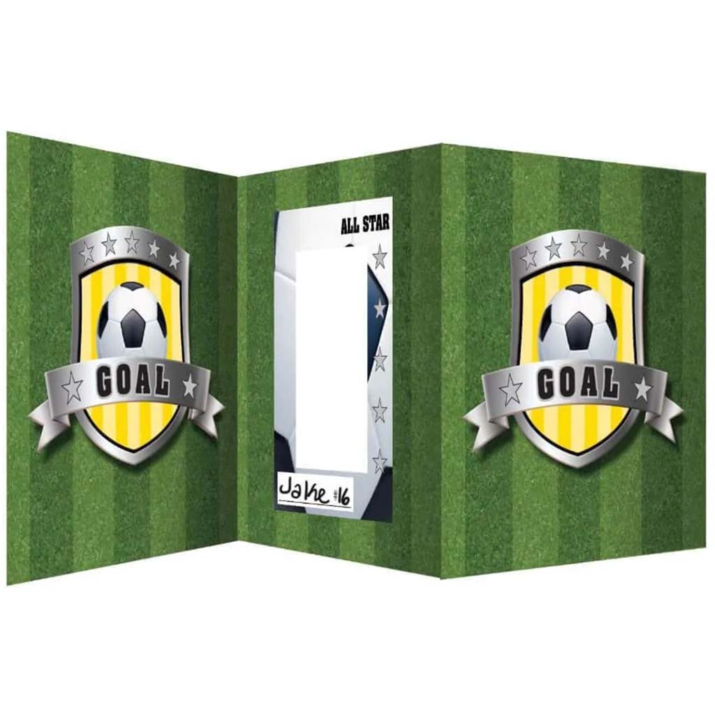 Soccer Photo Frame Centerpiece 