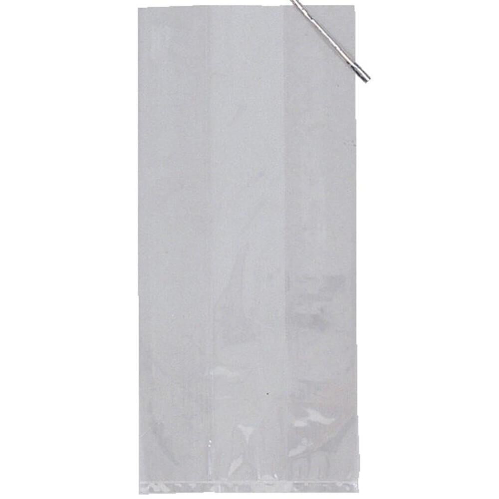 Small Cello Bags 20ct, Clear 