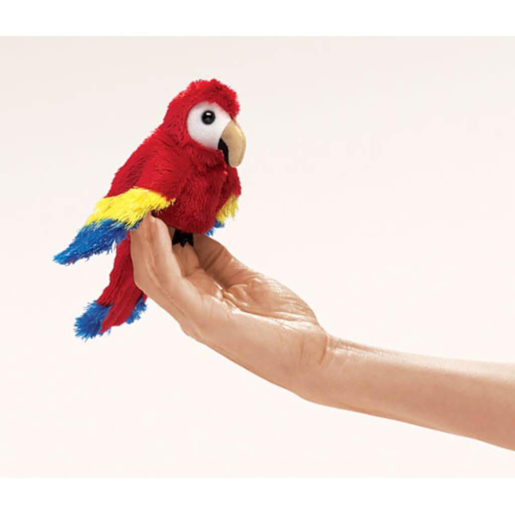 Mini Scarlet Macaw Puppet 