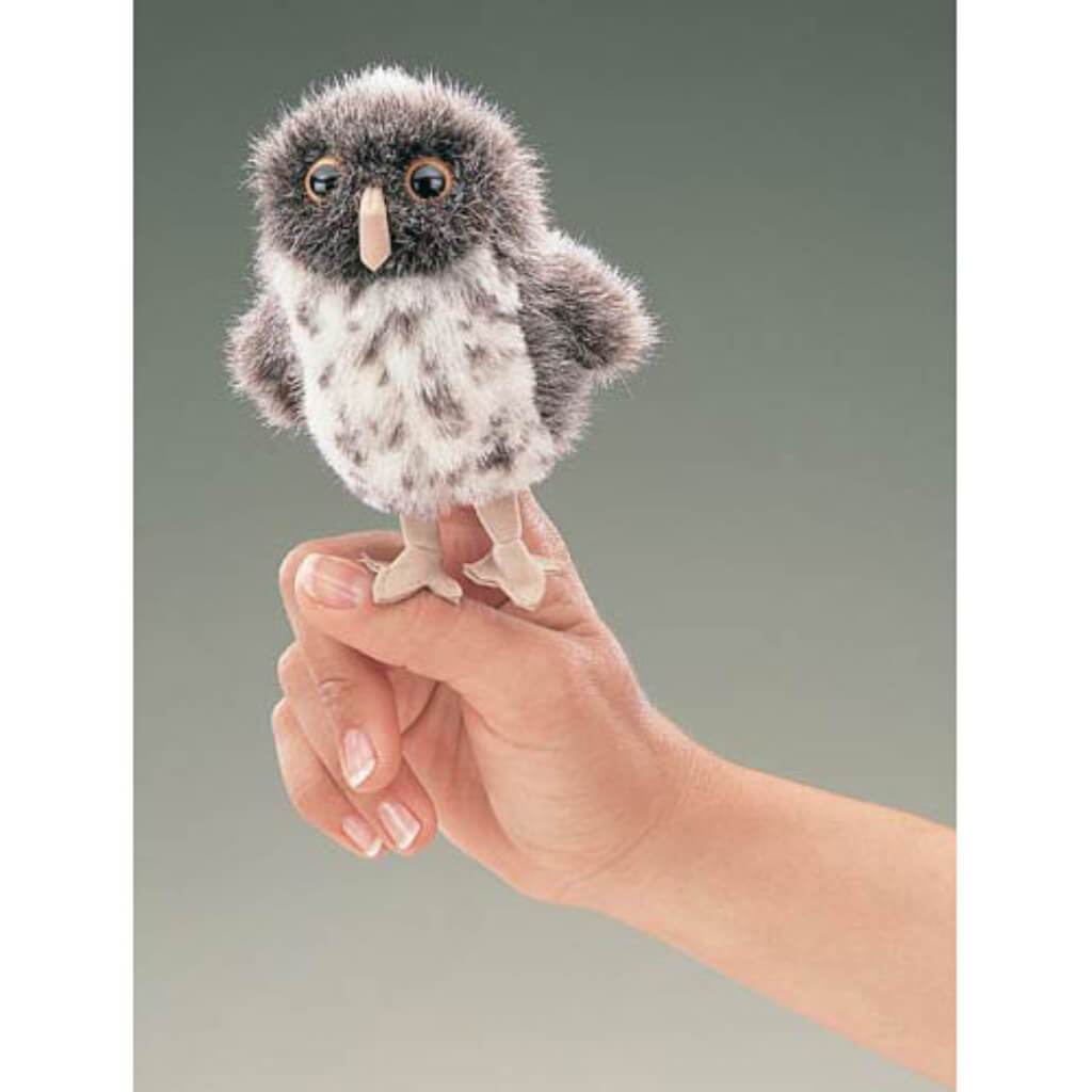 Mini Spotted Owl Puppet 