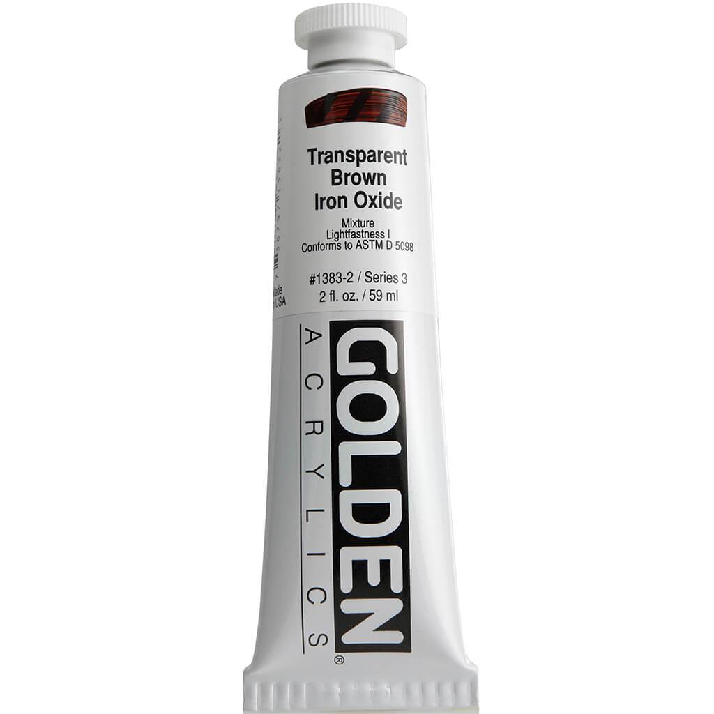 Golden Heavy Body Acrylic Transparent 2oz