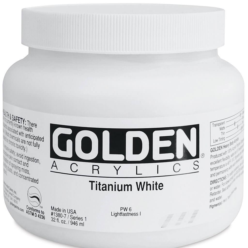 Golden Heavy Body Artist Acrylic Paint 32oz