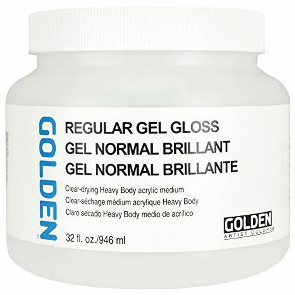 Golden Medium Regular Gel Gloss 32oz