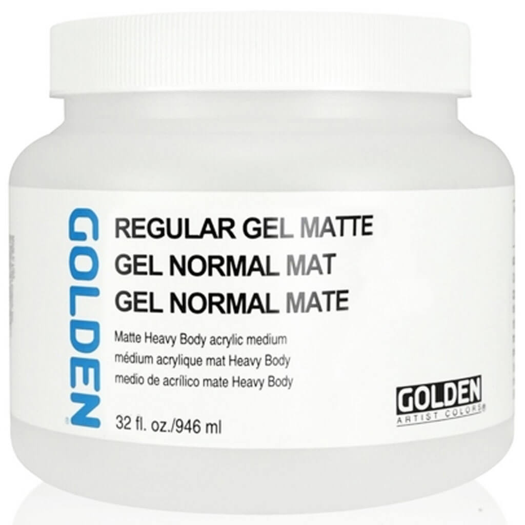 Golden Medium Regular Gel Matte 32oz