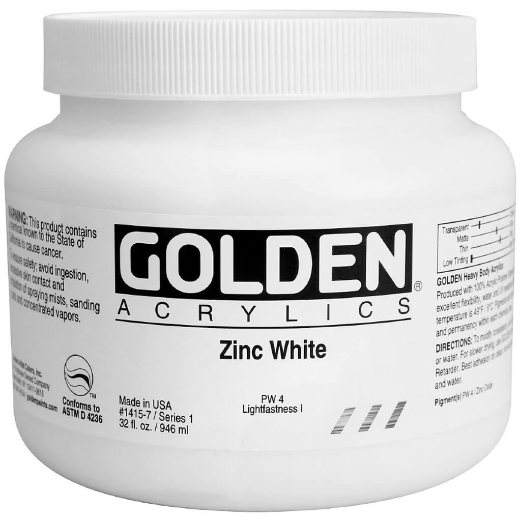 Golden Heavy Body Artist Acrylic Paint 32oz