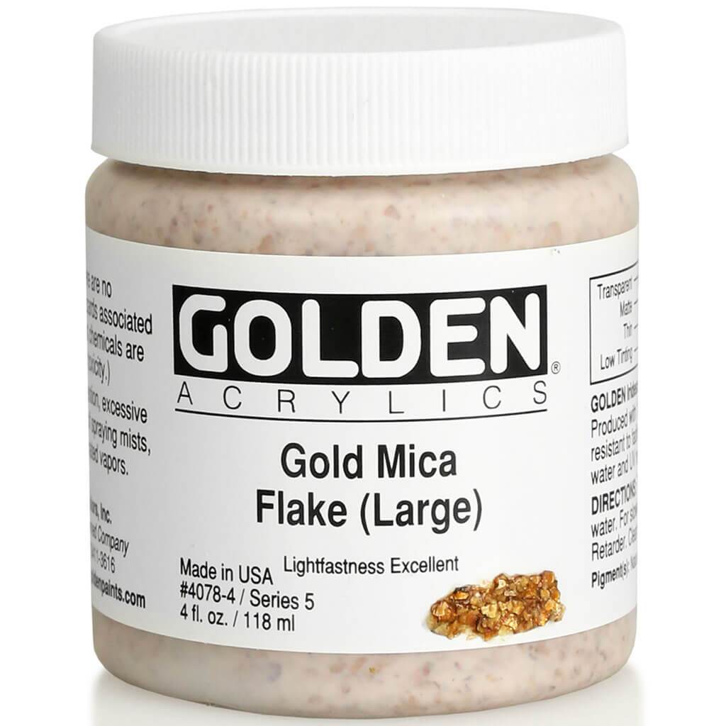 Golden Heavy Body Acrylic Iridescent Paint 4oz