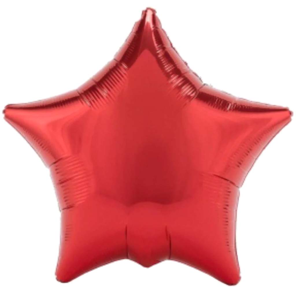 Foil Balloon Star Red 18in 