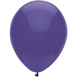Latex Balloon Regal Purple 11in