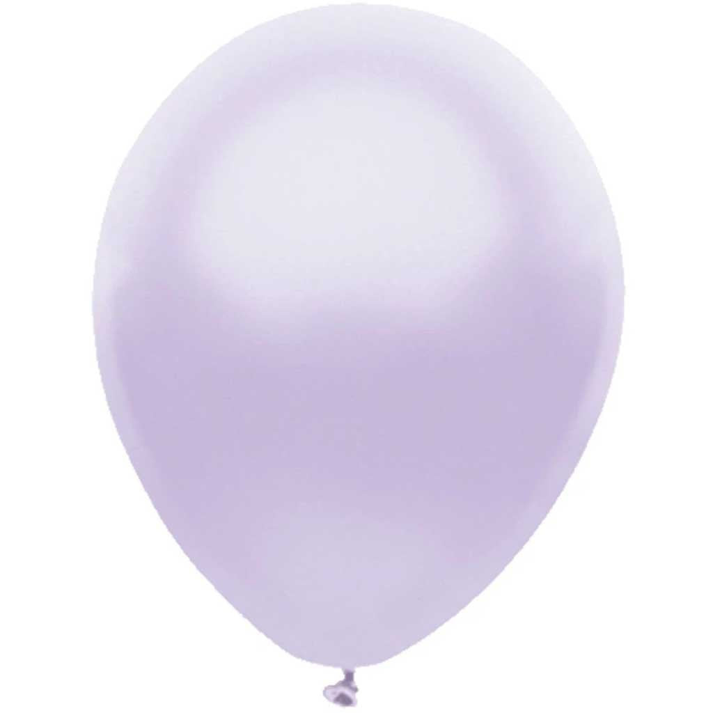 Silk Lilac Latex Balloon 11in 