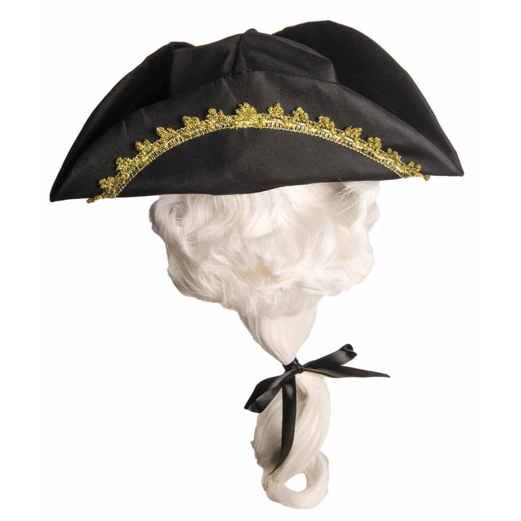 Colonial Hat with Wig