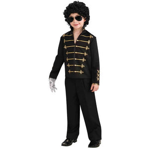 Michael Jackson Black Military Jacket Costume