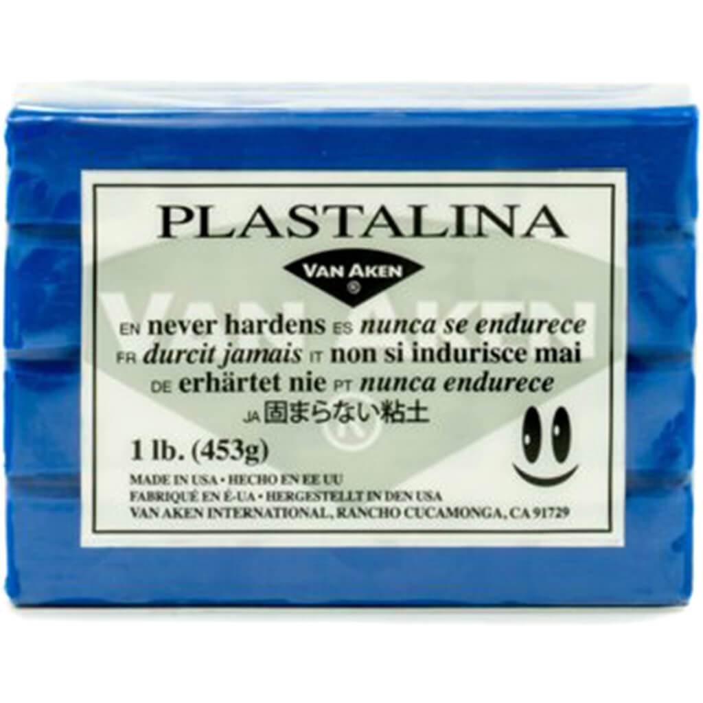 Plastalina Modeling Clay Blue 1lb
