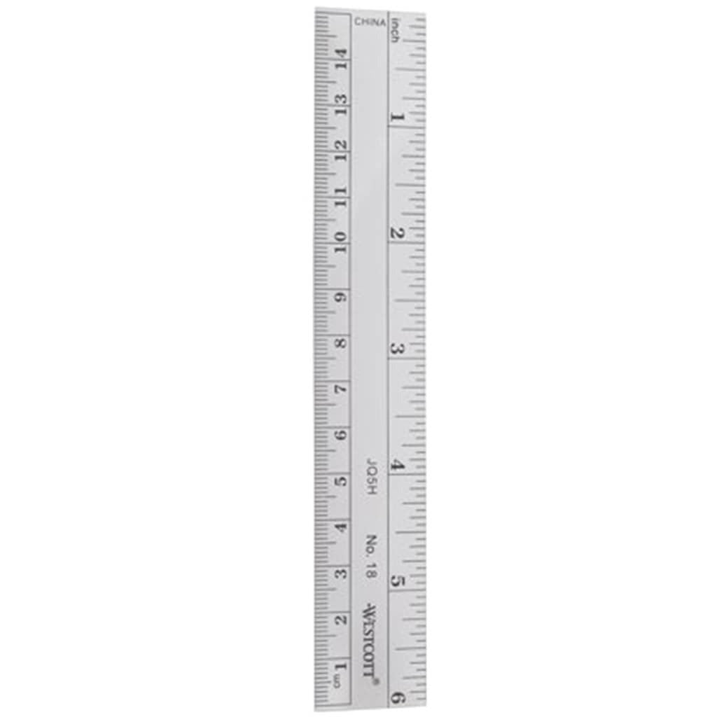 Flexible Inch and Metric Rulers