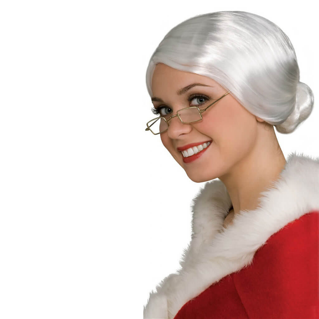 Mrs. Santa Adult Wig