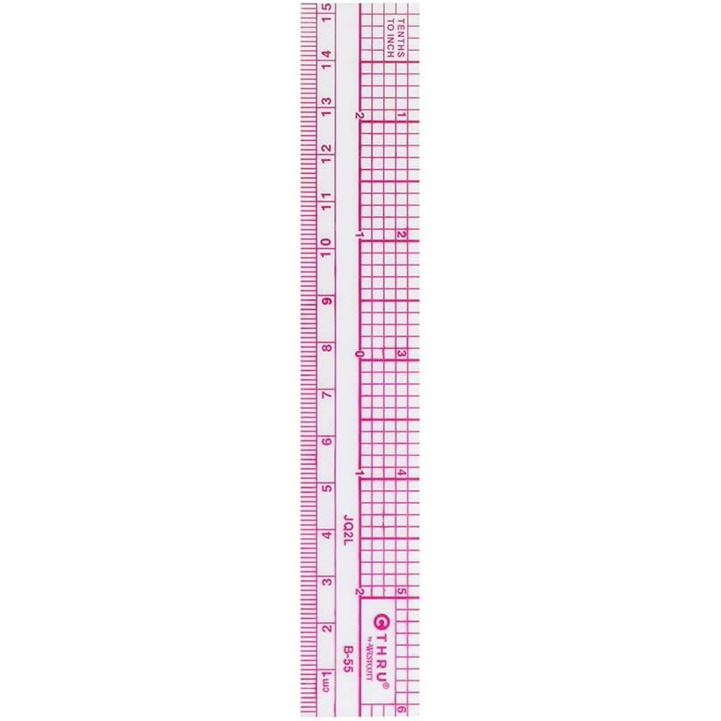 Graph Rulers Beveled Metric