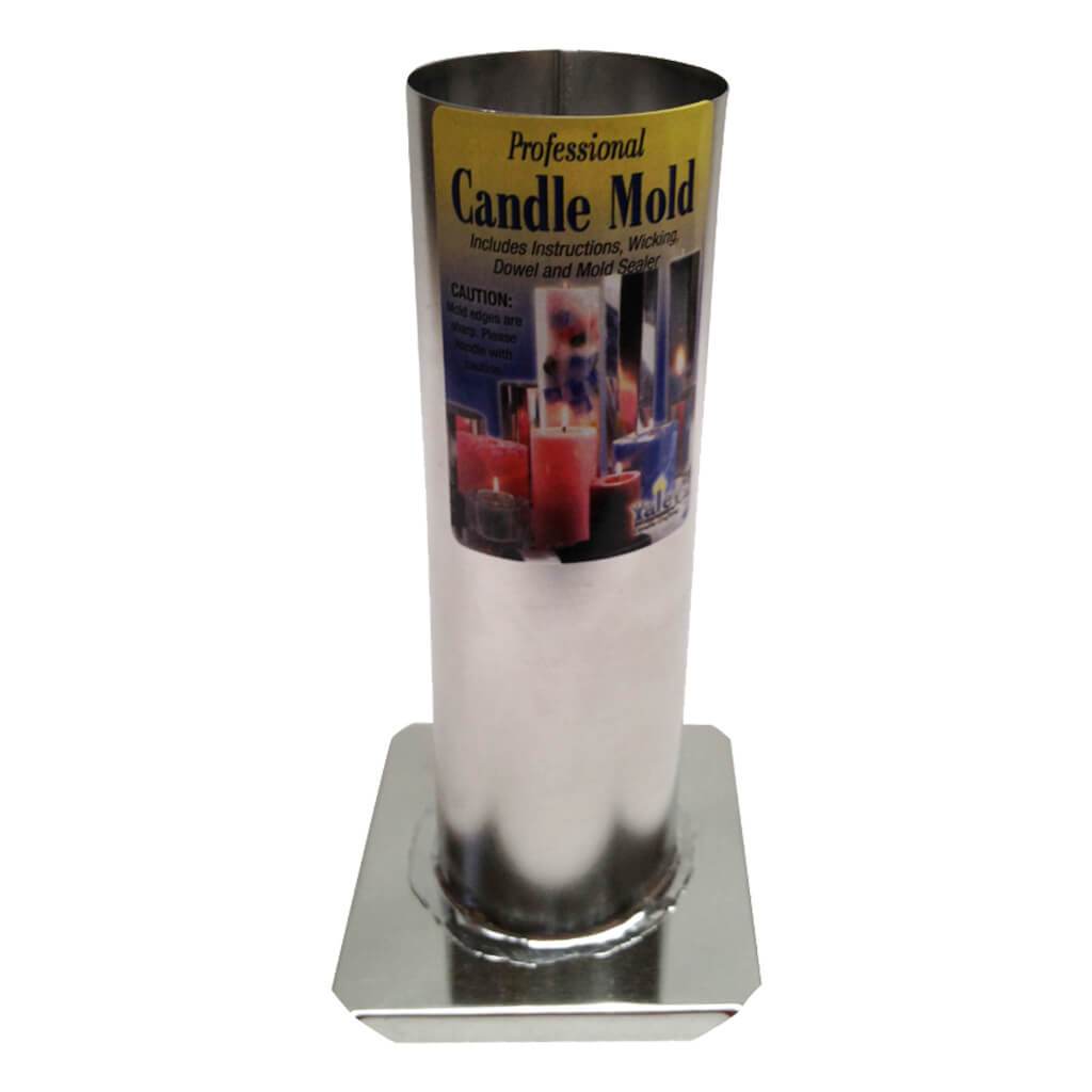 Candle Mold Round Cylinder 2X6 1/2 