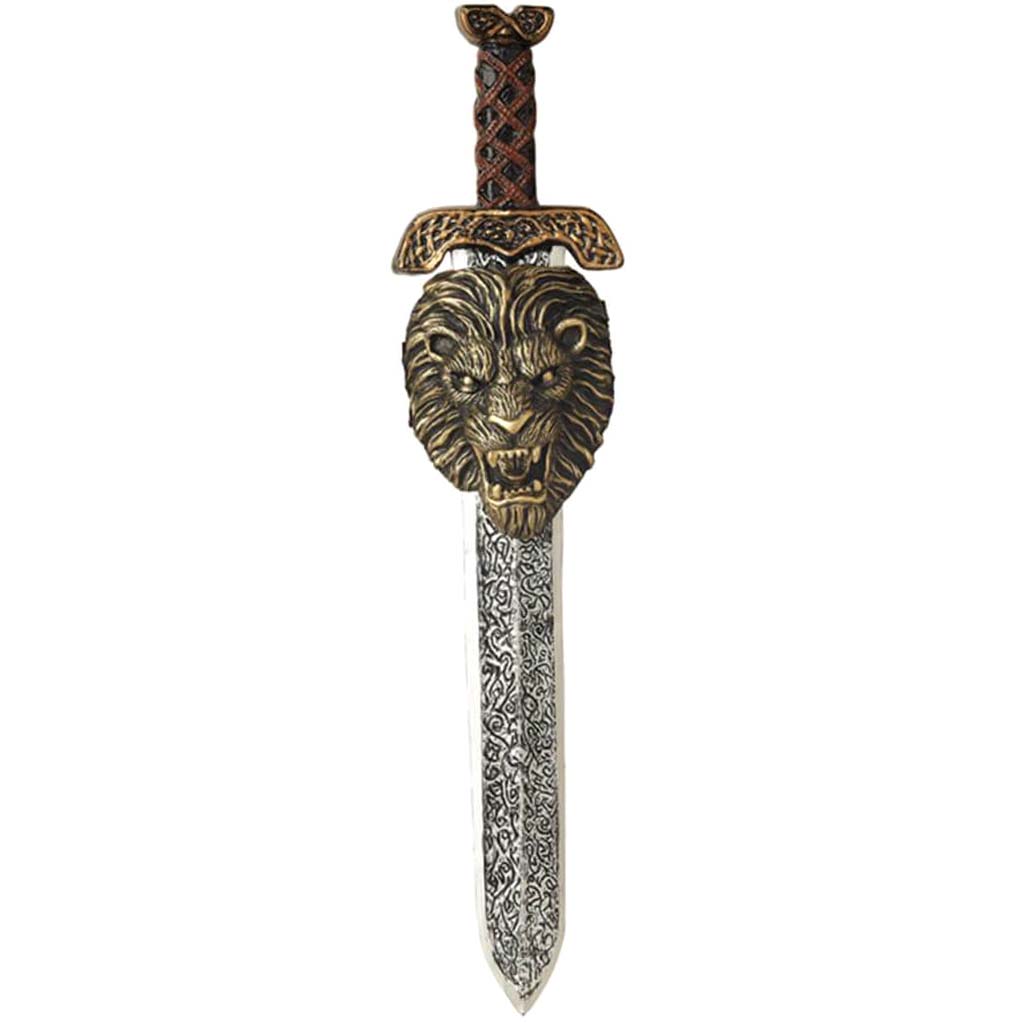 Roman Sword With Gold Lion Sheath