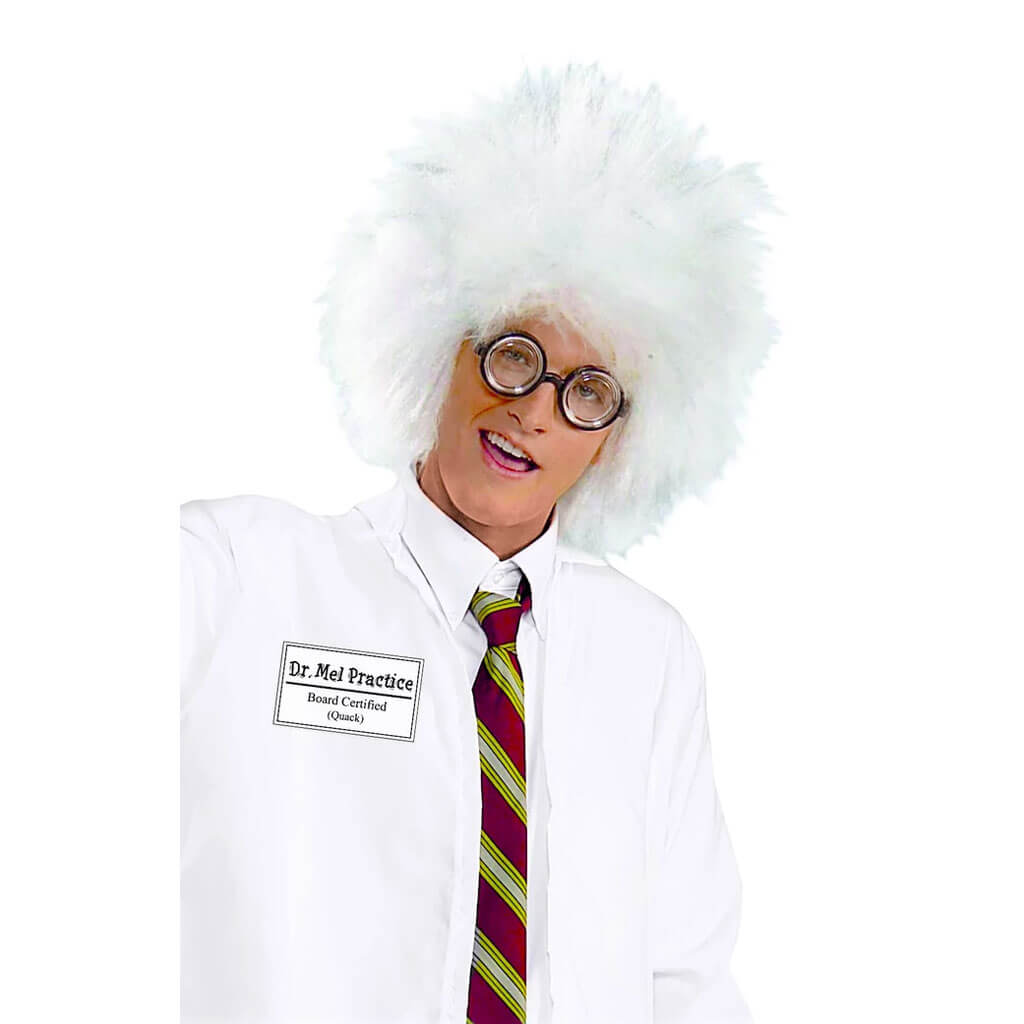 Dr. Mel Practice Adult Wig