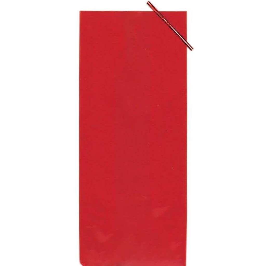 Red Small Cello Bags 20ct, 