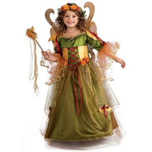 Forest Fairy Queen Child Costume Small