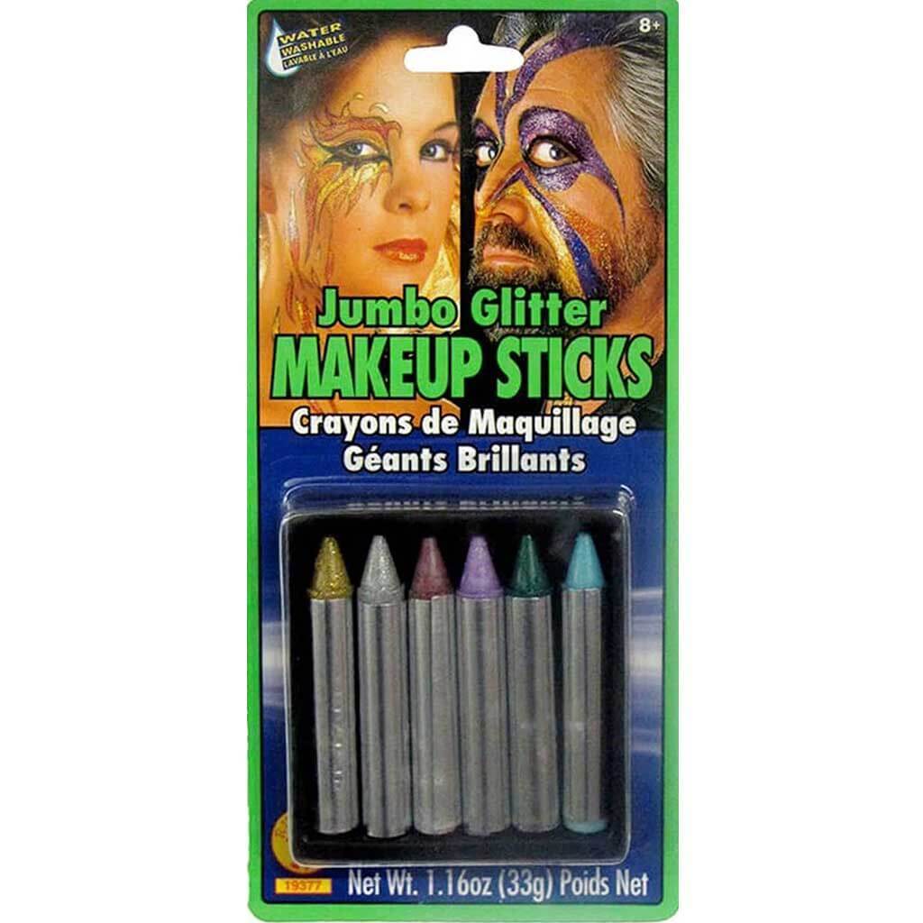 Jumbo Glitter Make-Up Sticks