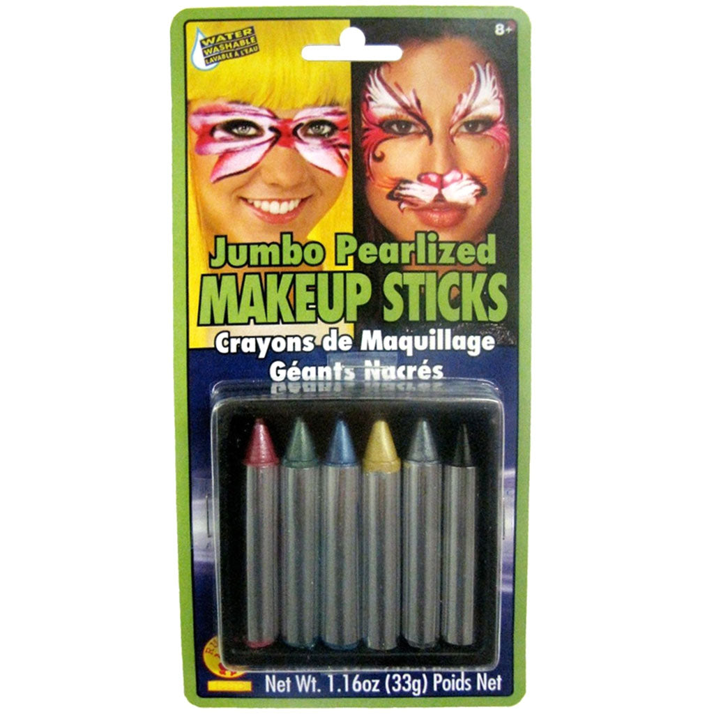 Jumbo Pearlized Make-Up Sticks