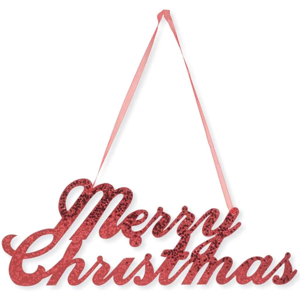 Glitter Sign Christmas 