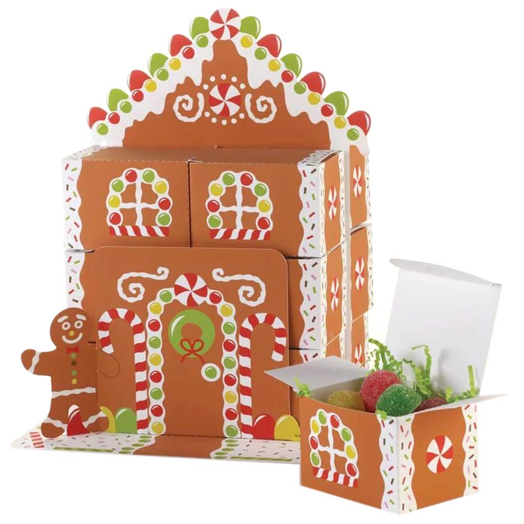 Gingerbread Favor Boxes, Centerpiece 