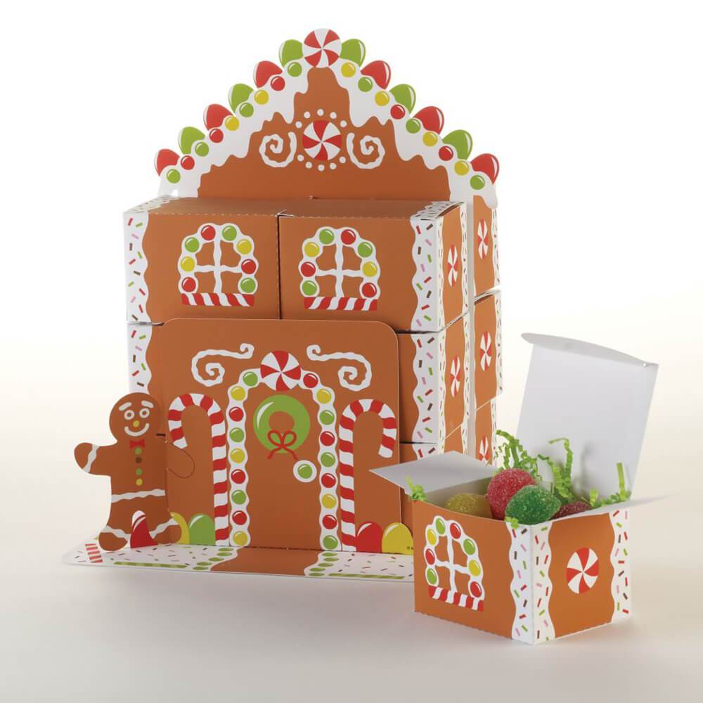 Gingerbread Favor Boxes, Centerpiece 