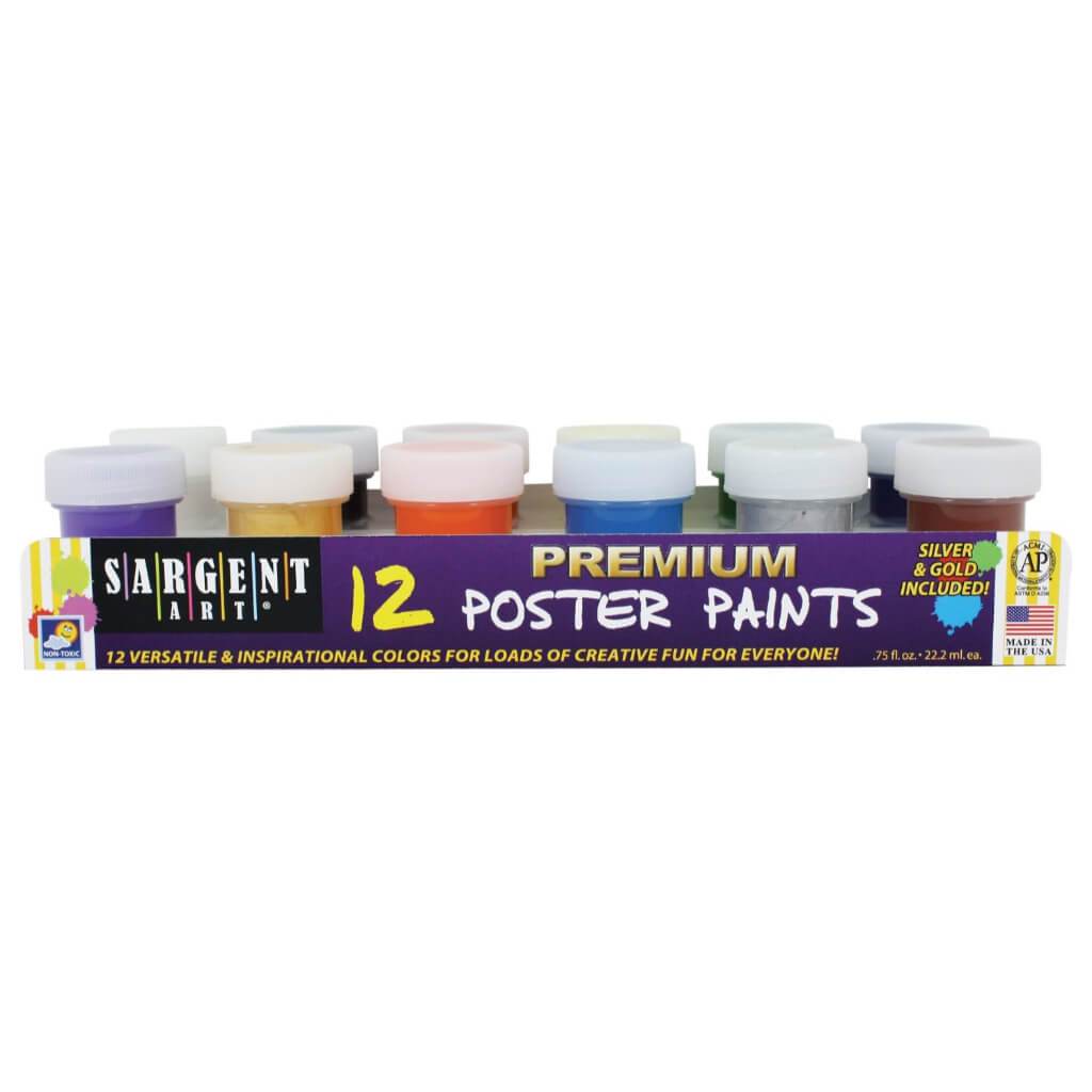 Assortment Tempera Set 12ct