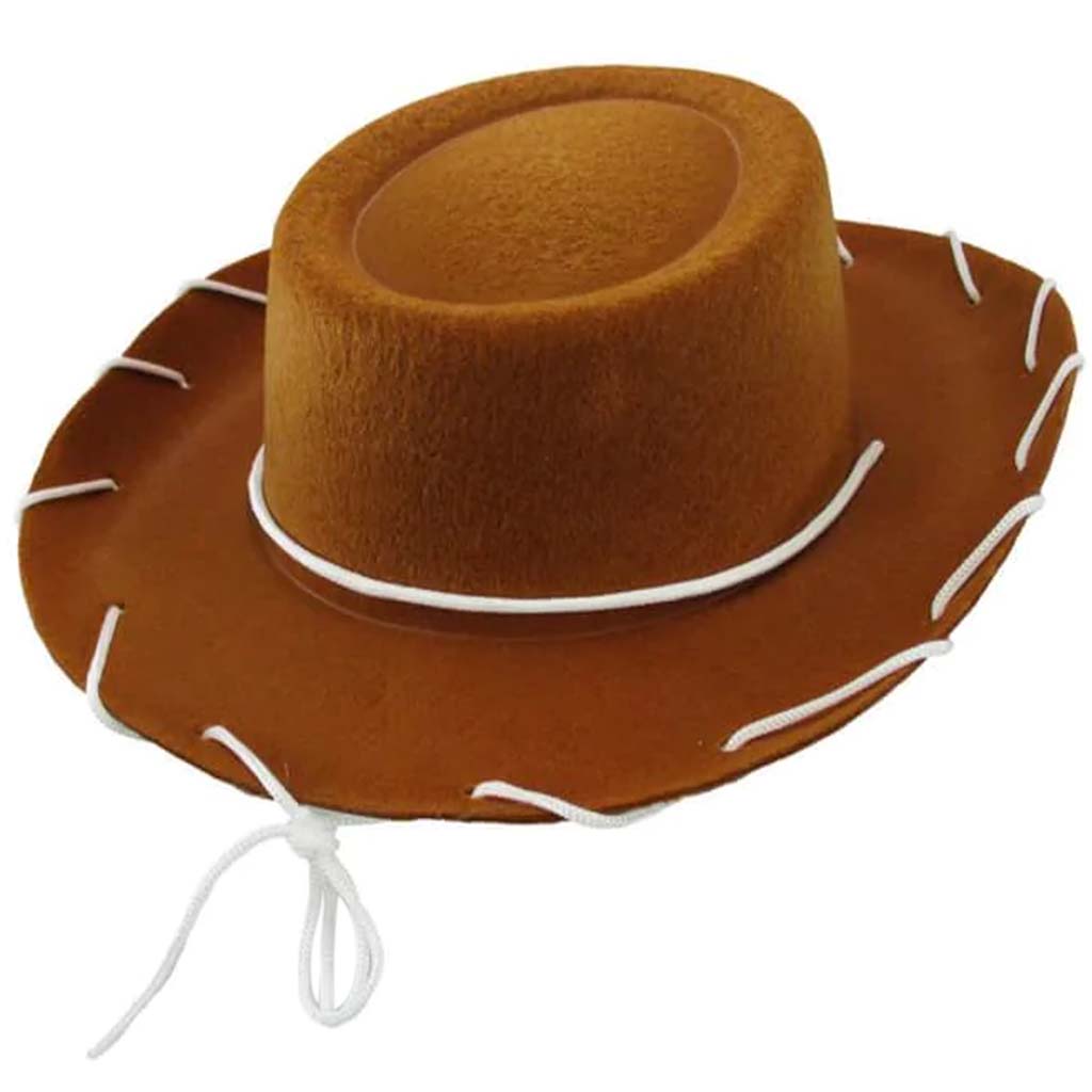 Cowboy Hat with Whipstitch