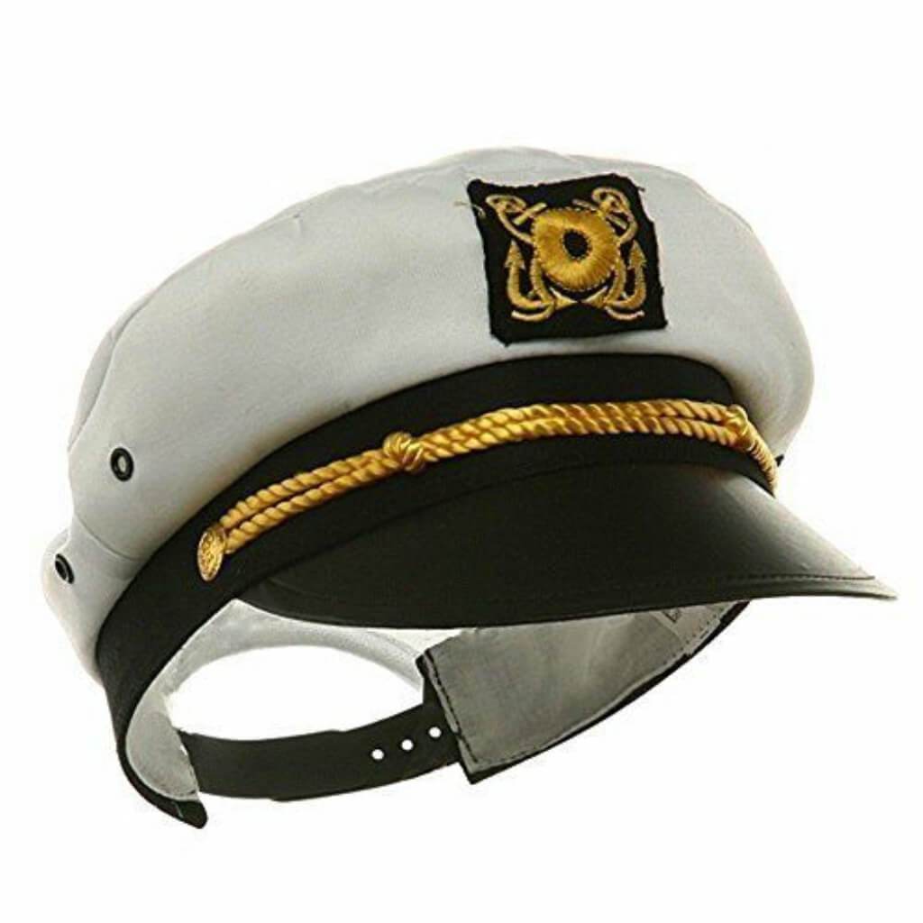Cotton Yacht Cap Child White 