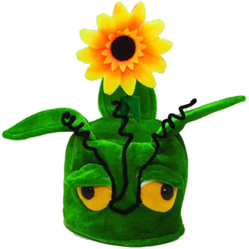 Funny Frog &amp; Flower Hat 