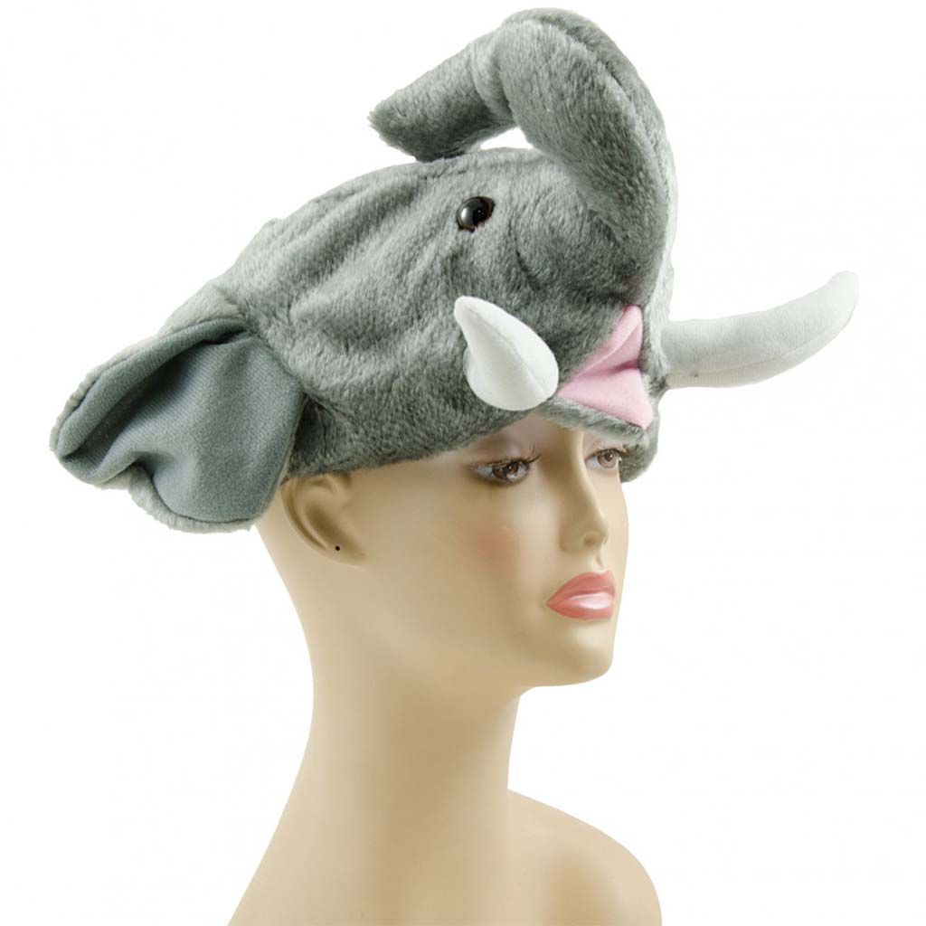 Velvet Elephant Hat 