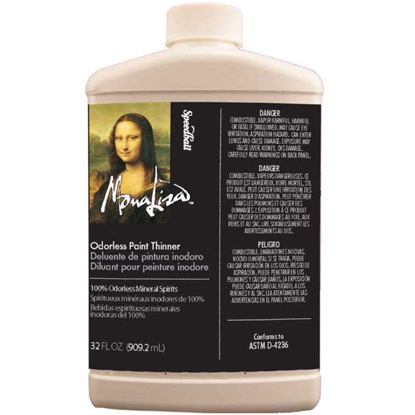Art Products Mona Lisa Odorless Paint Thinner 32oz Creative Minds