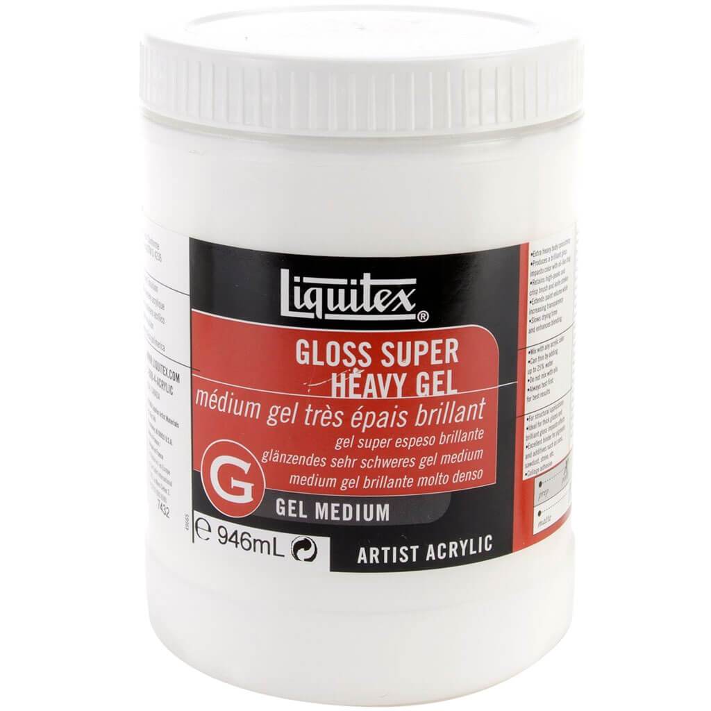 Liquitex Professional Gloss Super Heavy Gel Medium 32oz