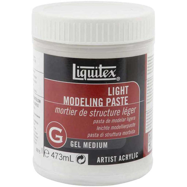 Light Modeling Paste Medium Liquitex 16oz - Creative Minds