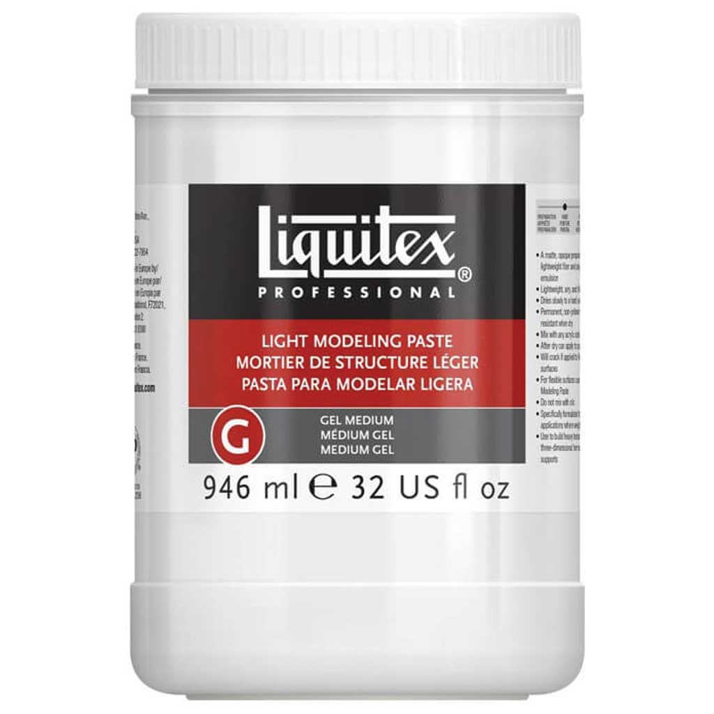 Liquitex Modeling Paste Quart Light