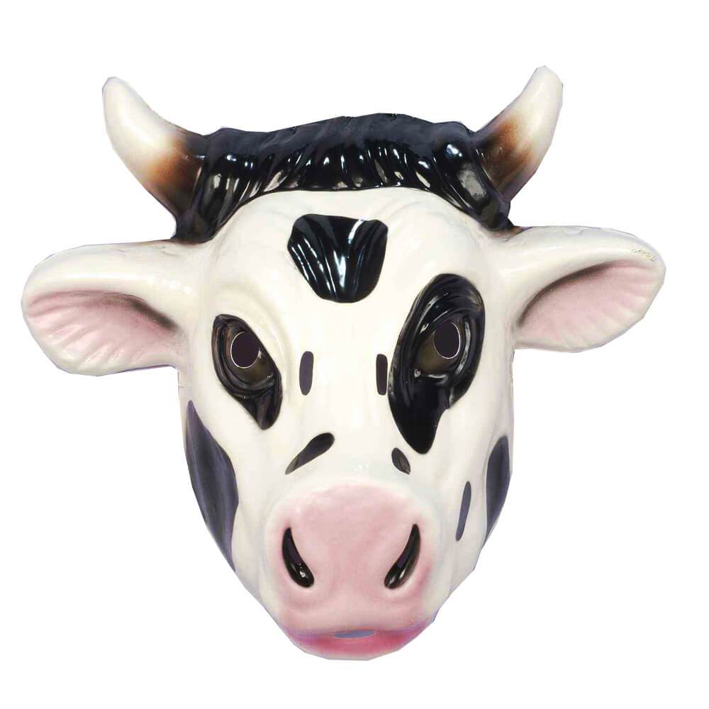 Cow Plastic Mask