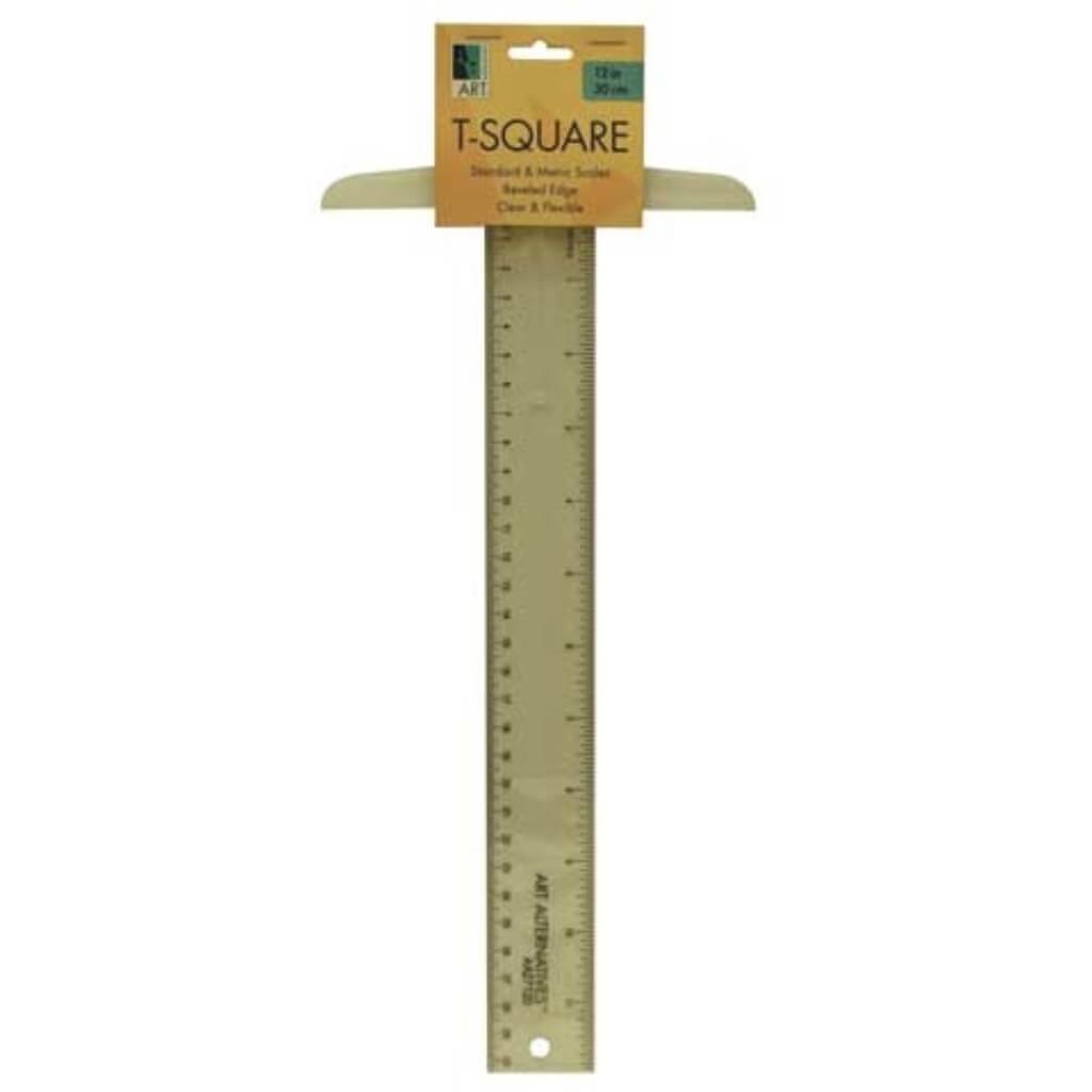 T-Square Clear Plastic